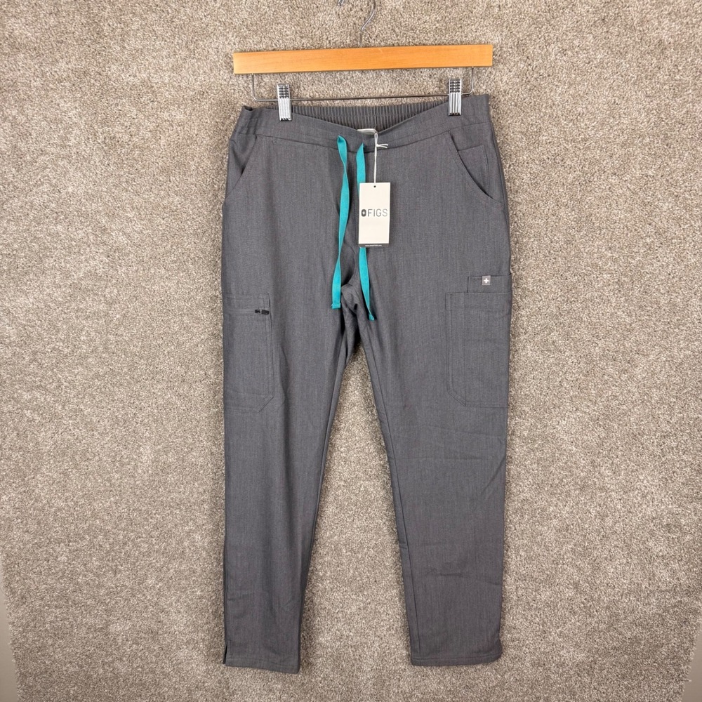 FIGS Womens‎ Yola Skinny Pants XS Grey Technical Collection Scrub Style TW2000